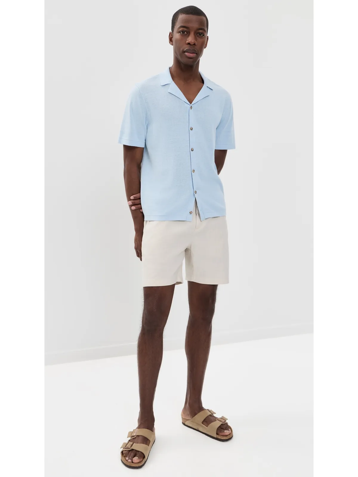 Onia コットンリネン キャンプセーター - 画像5