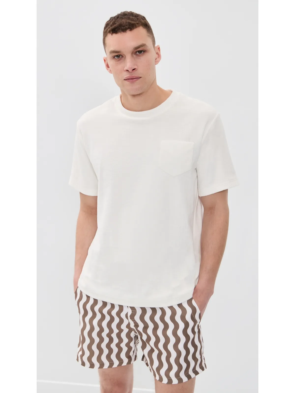 OAS ホワイト テリーTシャツ - 画像2