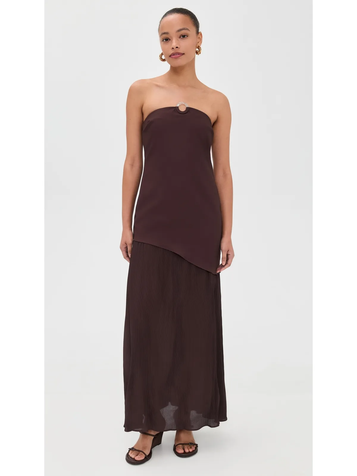 BAOBAB Gaia Maxi Dress Cocoa - 画像2