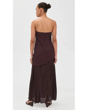 BAOBAB Gaia Maxi Dress Cocoa - サムネイル3