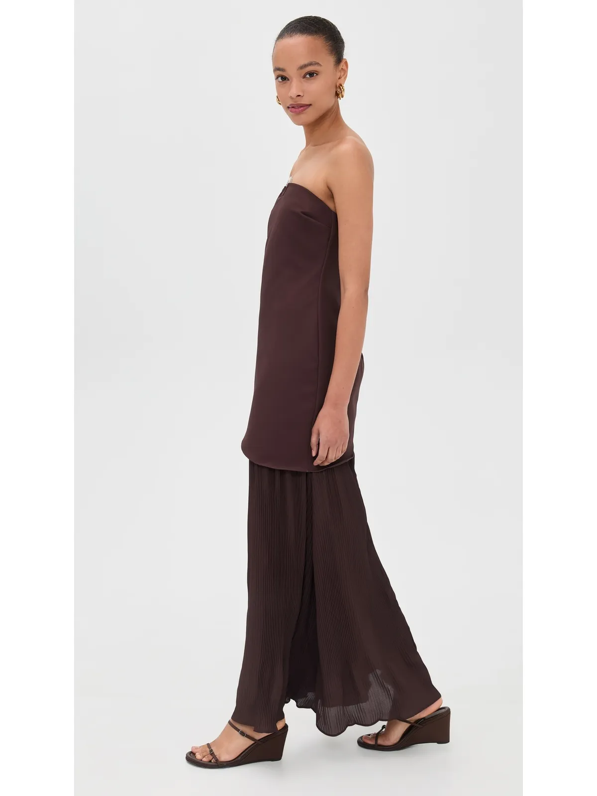 BAOBAB Gaia Maxi Dress Cocoa - 画像4