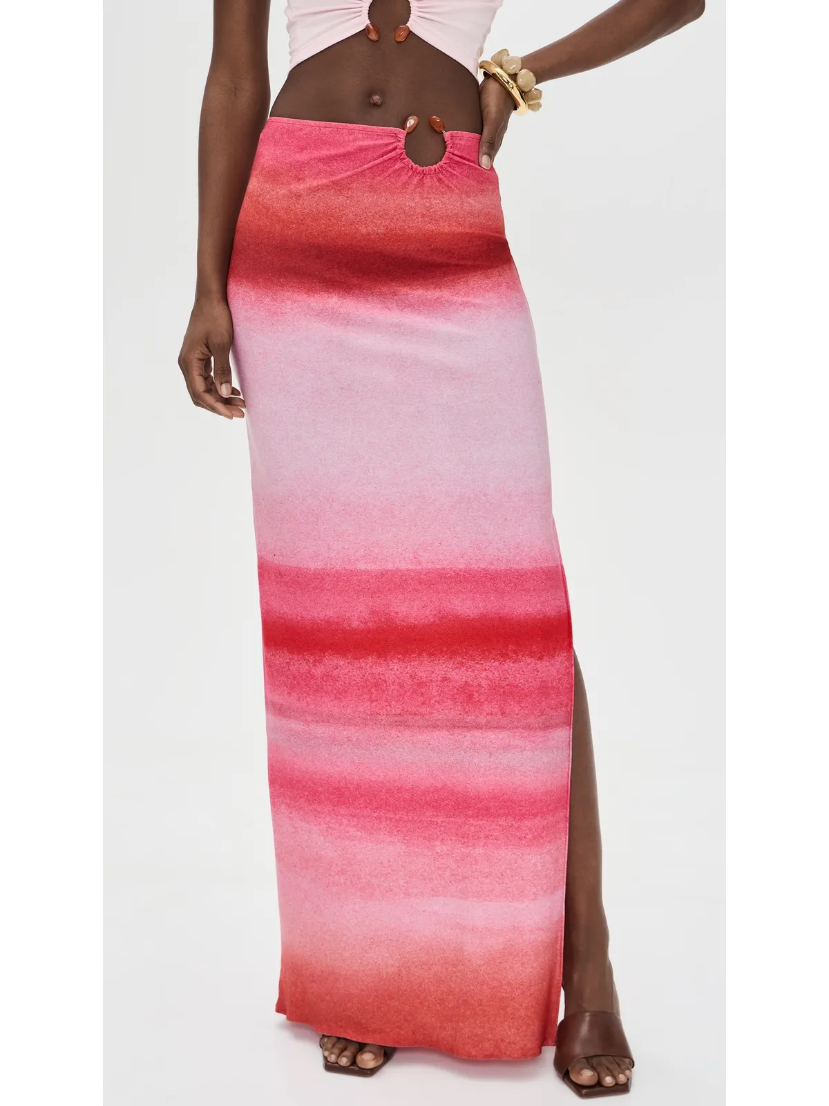 BAOBAB Zur Maxi Pareo Coverup Skirt Flor De Cantuta - 画像2