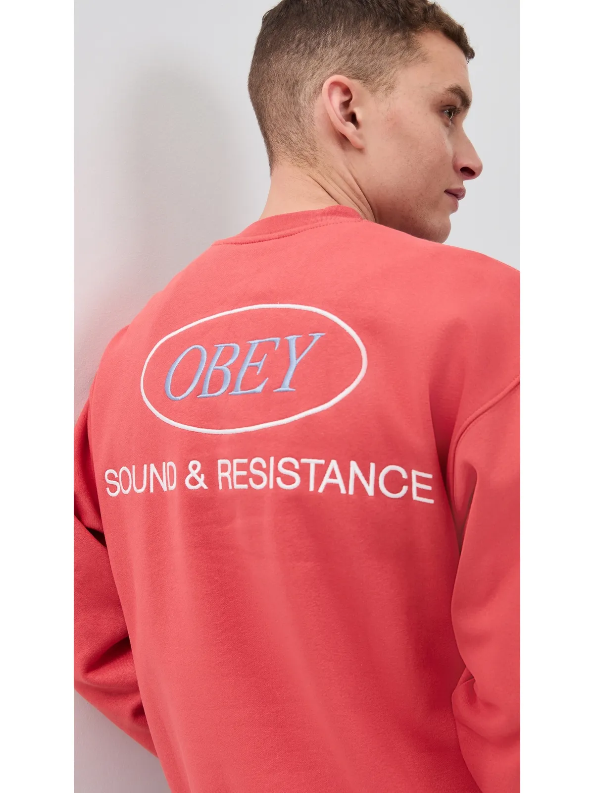 Obey ヘビーウェイト サウンド クルー スウェットシャツ - 画像6