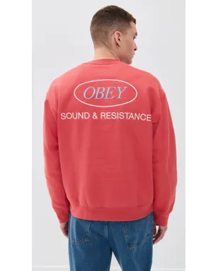 Obey ヘビーウェイト サウンド クルー スウェットシャツ - サムネイル3