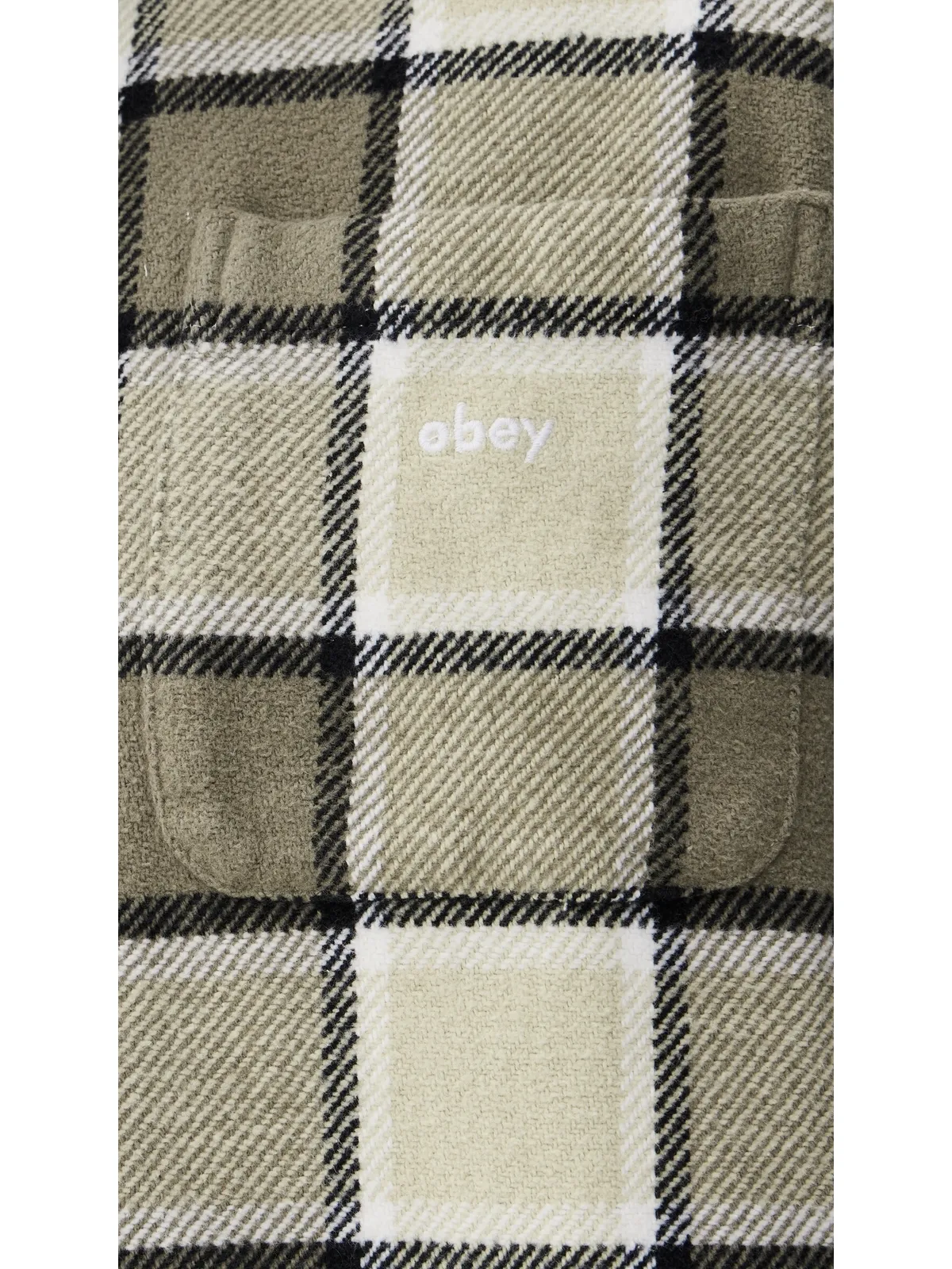 Obey フランネルチェック ハロルド シャツ ペリカンマルチ - 画像6