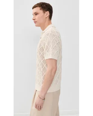 Obey ショートスリーブ チャンキー ポロセーター - サムネイル4