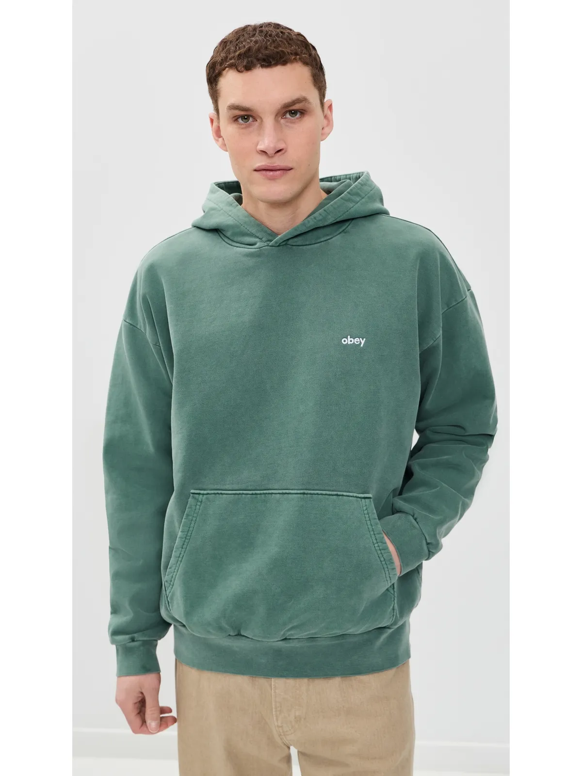 Obey Lowercase Pigment Hoodie - 画像2