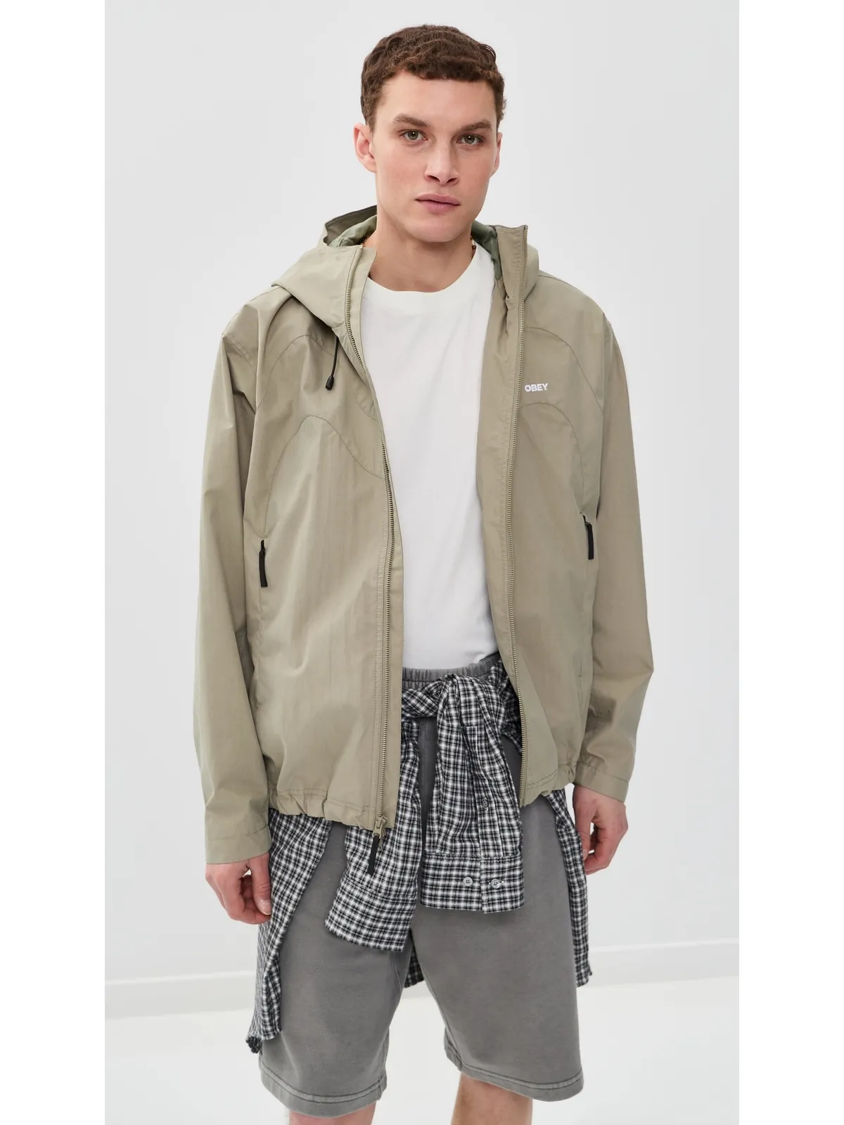 Obey Sota Shell Jacket Mermaid - 画像2