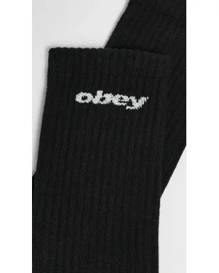 Obey スポーツロゴソックス - サムネイル3