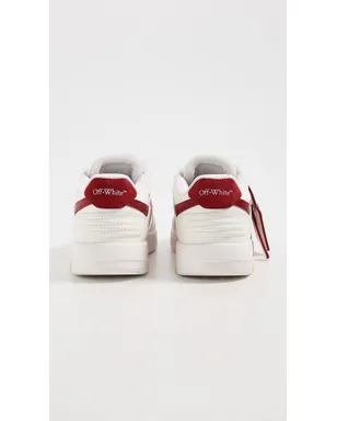 Off-White Slim Out of Office スニーカー ホワイト/ストロベリーレッド - サムネイル4