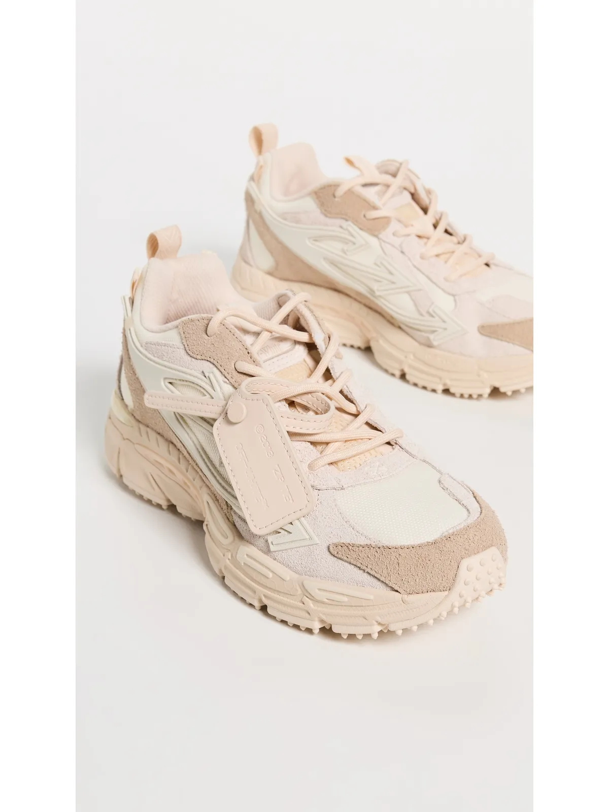 Off-White Be Right Back スニーカー キャラメル/ヌード - 画像5