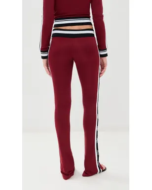 Off-White トラック Serena スリムパンツ レッドダリア／ブルー - サムネイル4