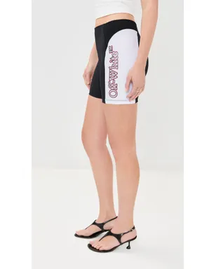 Off-White テック Serena サイクリングショーツ ブラック 36 - サムネイル4