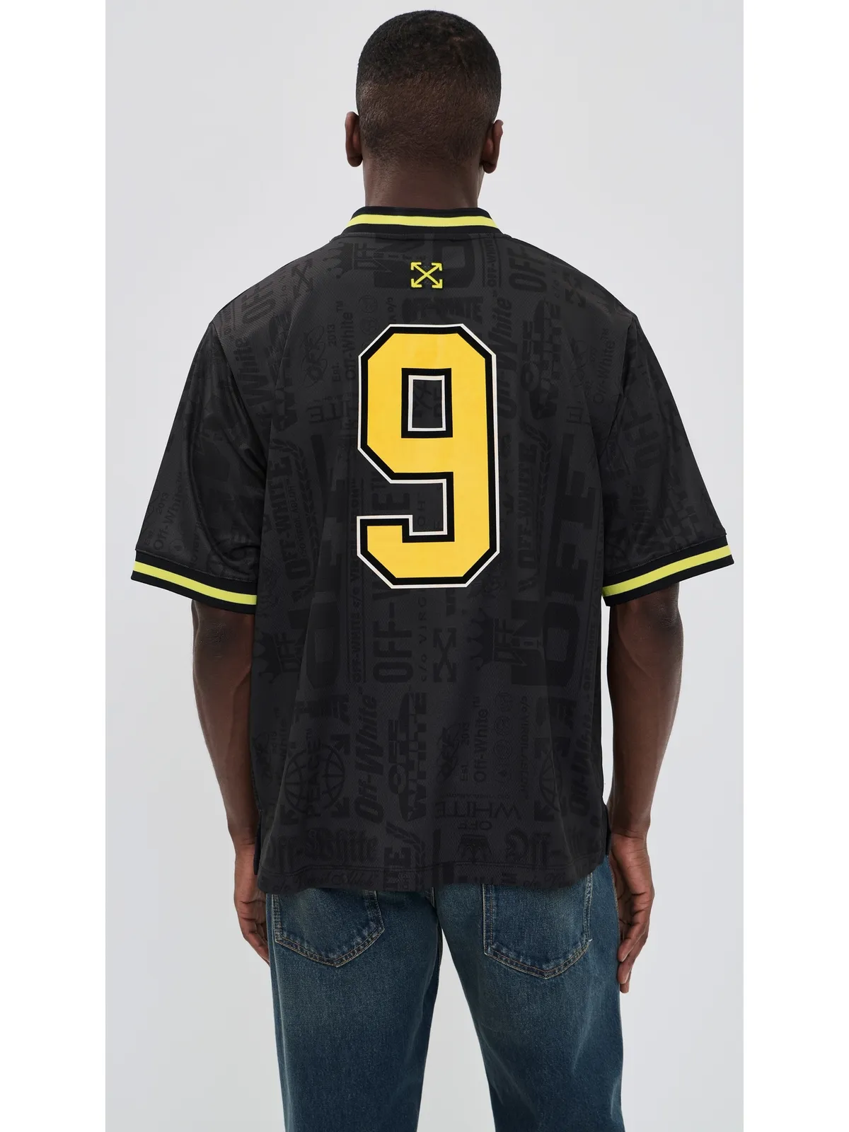 Off-White マルチロゴ サッカーTシャツ - 画像3