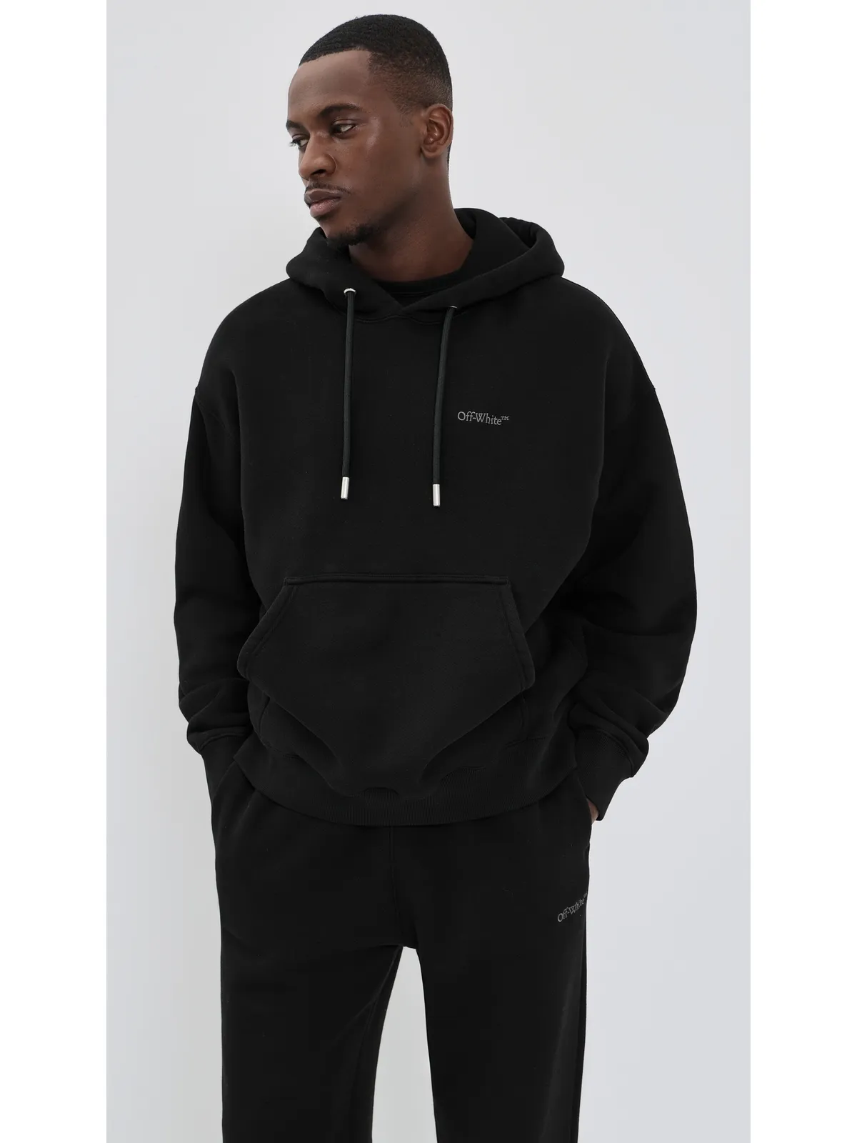 Off-White ブックish スケート フーディー ブラック M - 画像2