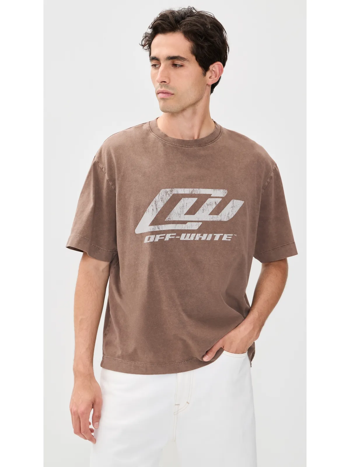 Off-White OKR スケートTシャツ - 画像2