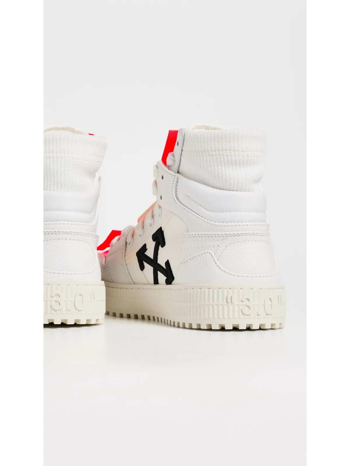 Off-White オフコートスニーカー ホワイト/オレンジ - 画像5