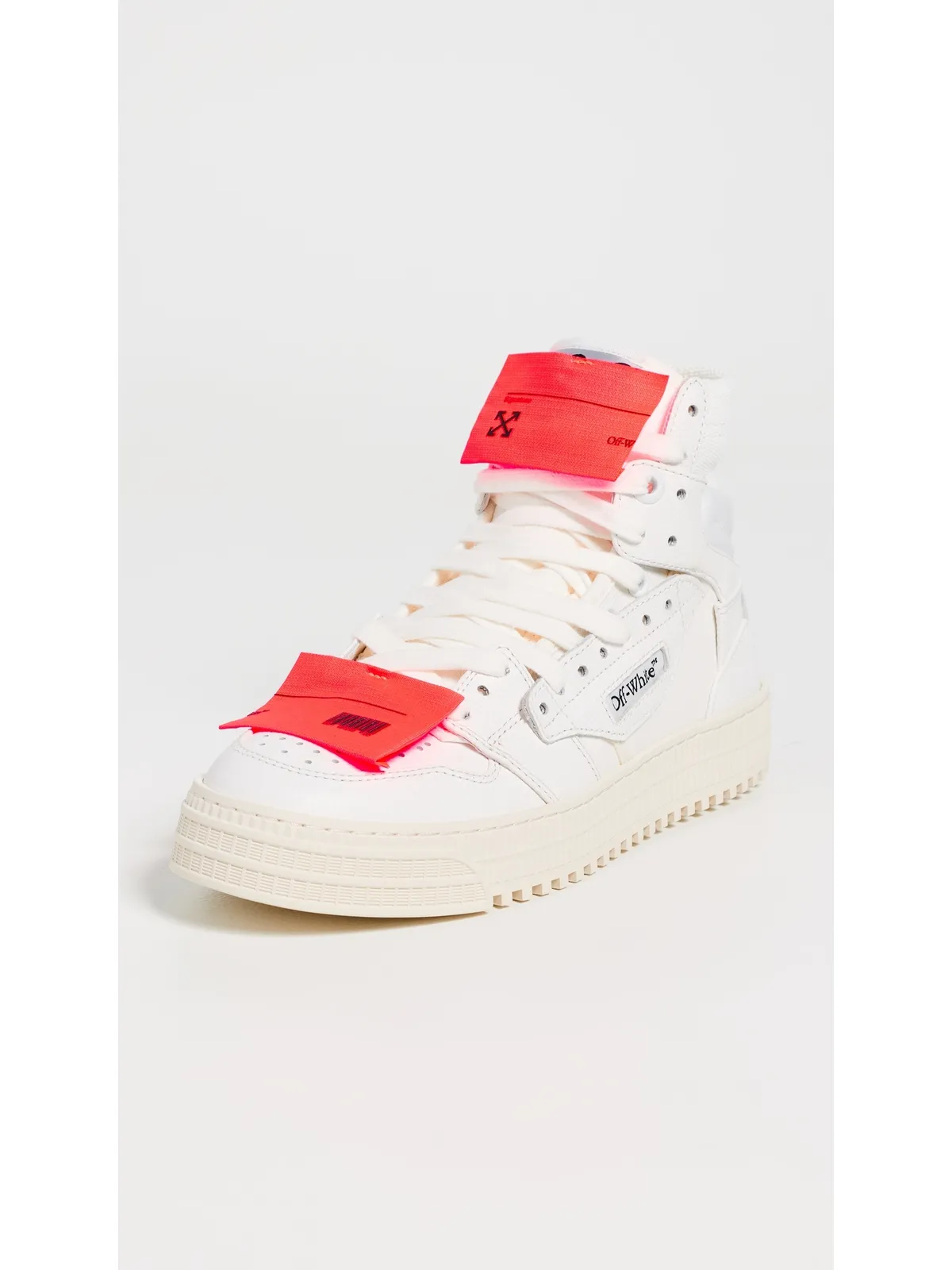 Off-White オフコートスニーカー ホワイト/オレンジ - 画像2