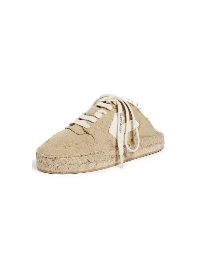 OFF-WHITE Off-White アロー エスパドリーユ ベージュ/ホワイトの商品画像