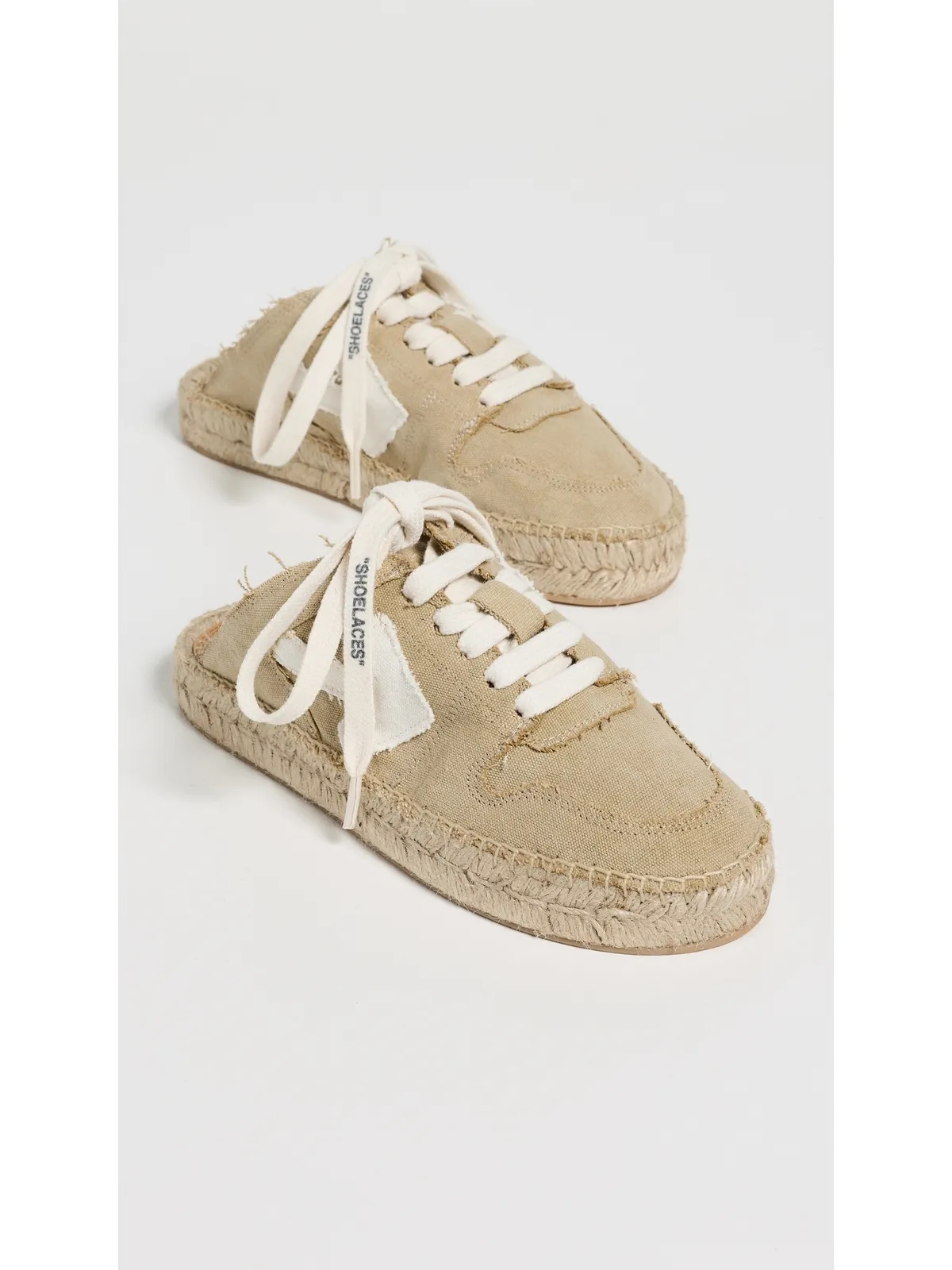 Off-White アロー エスパドリーユ ベージュ/ホワイト - 画像5