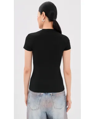 Off-White スワロフスキー ダブルイーグル スリムTシャツ - サムネイル3