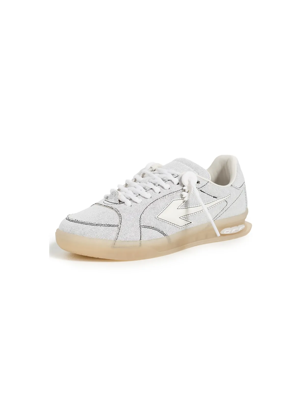 Off-White デニム エンド・オブ・プレイ スニーカー - 画像1