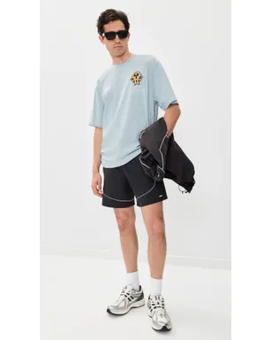 Off-White オフライン チーム スケート Tシャツ Celestial Blue - サムネイル5