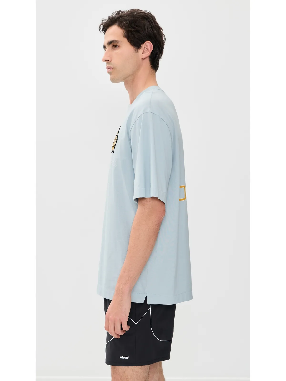 Off-White オフライン チーム スケート Tシャツ Celestial Blue - 画像4