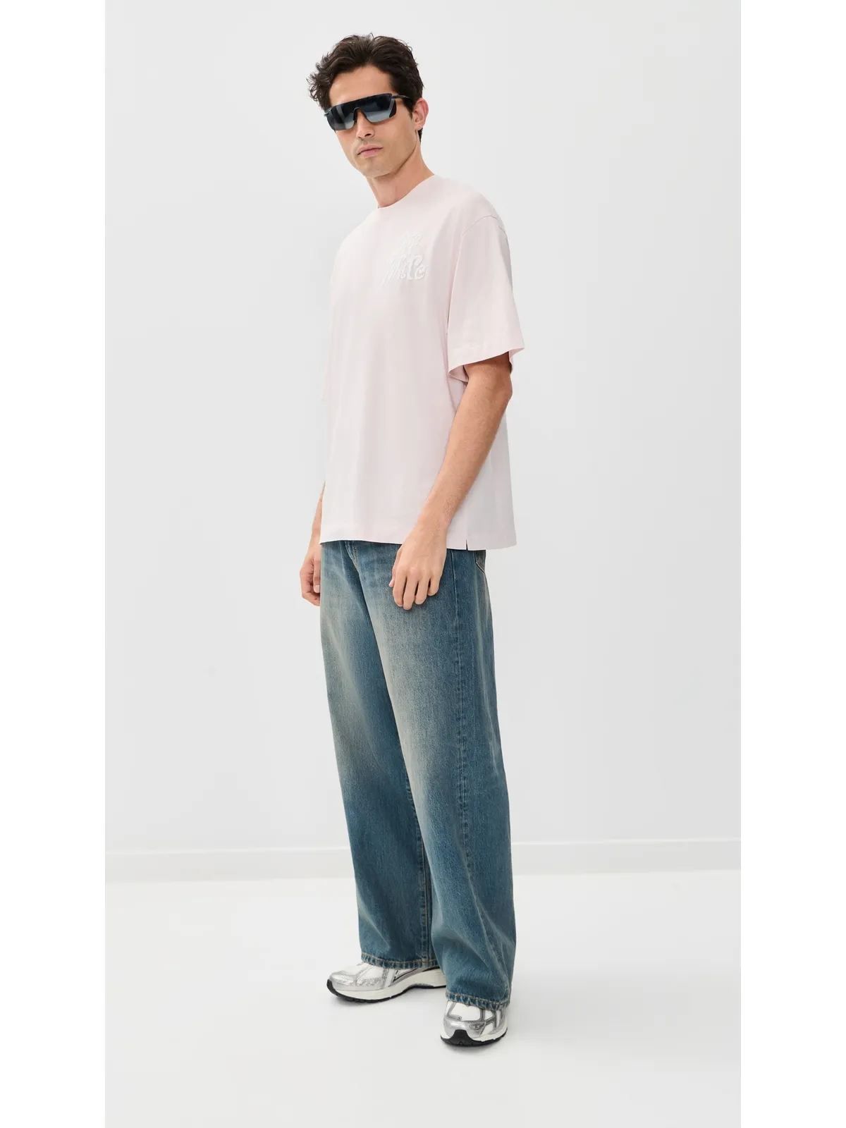 Off-White グラスインク ロゴ スケートTシャツ - 画像5