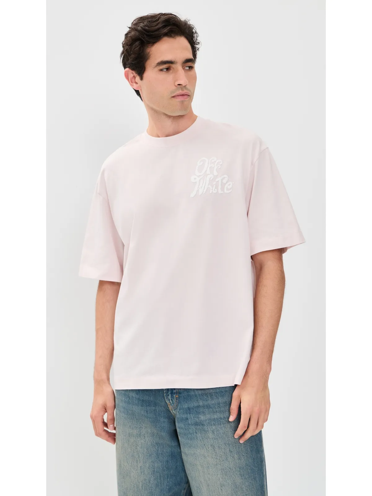 Off-White グラスインク ロゴ スケートTシャツ - 画像2