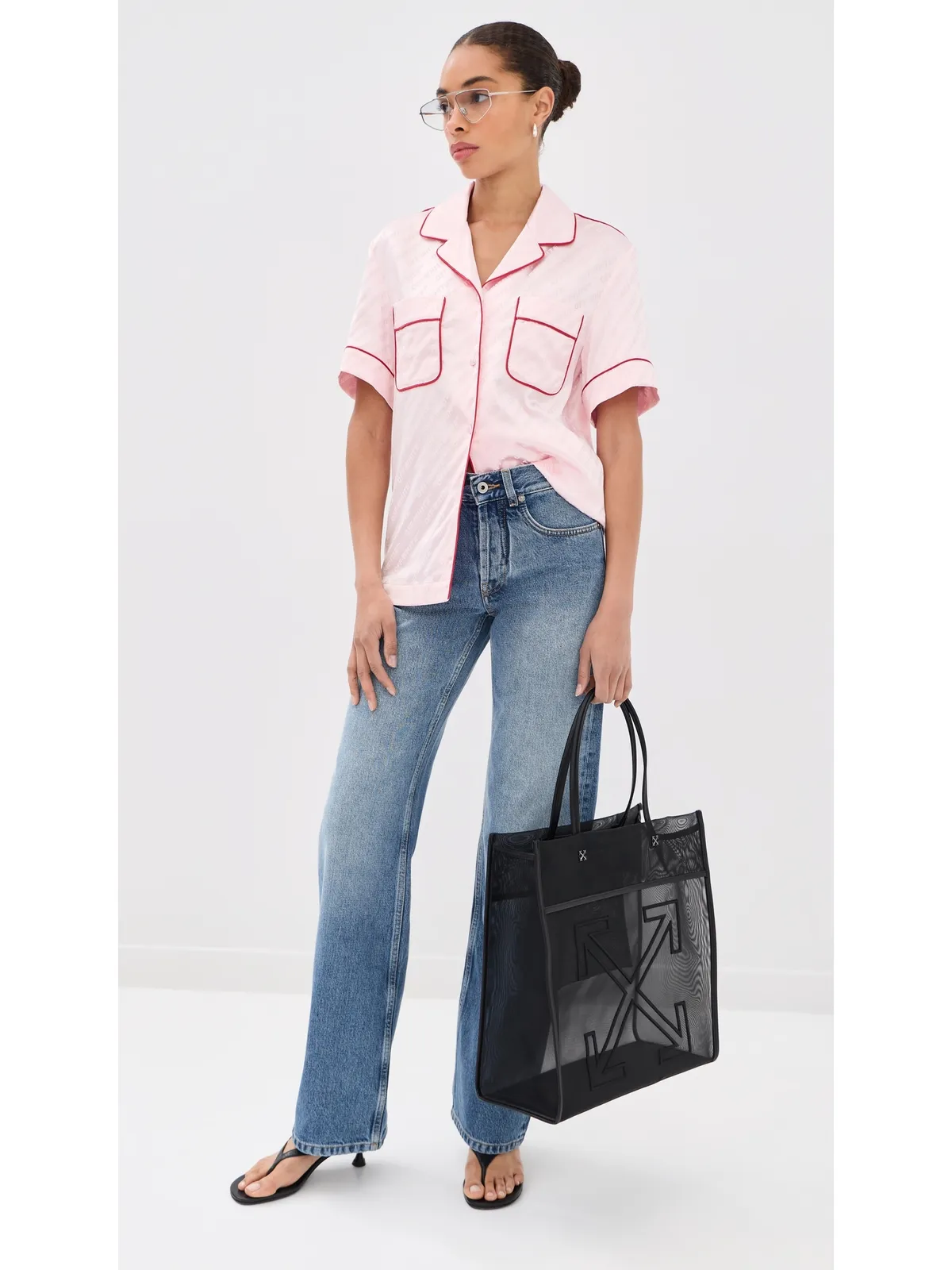 Off-White パジャマシャツ - 画像5