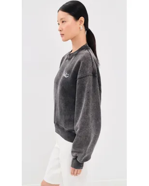 Off-White オフマーカー オーバー プルオーバー マーブルブラック - サムネイル4