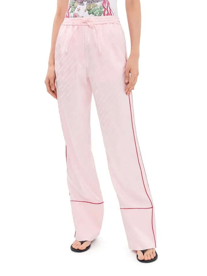 OFF-WHITE Off-White サテンパジャマパンツ ソフトピンクの商品画像