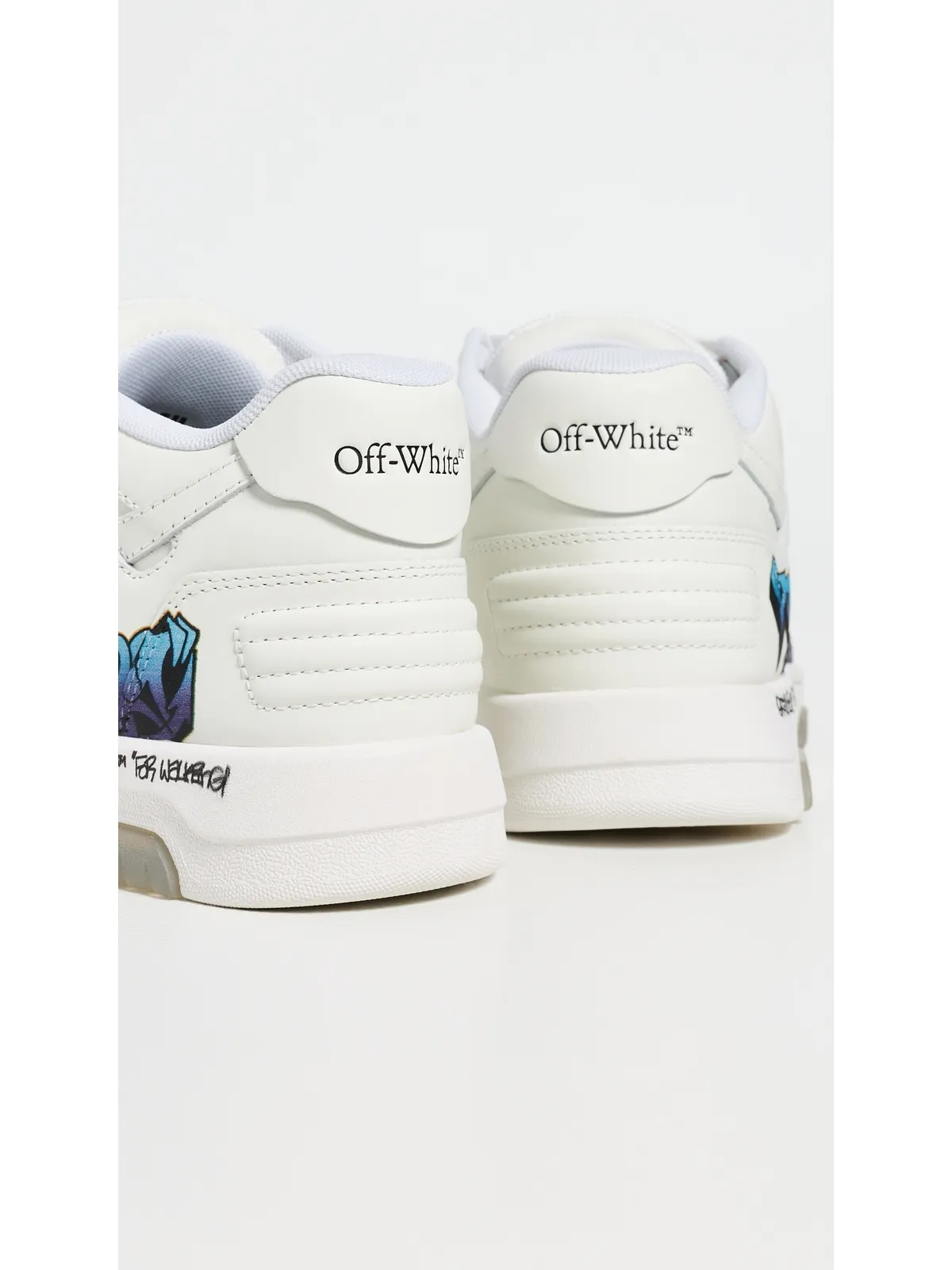 Off-White アウトオブオフィス フォー ウォーキング アートワークスニーカー - 画像4