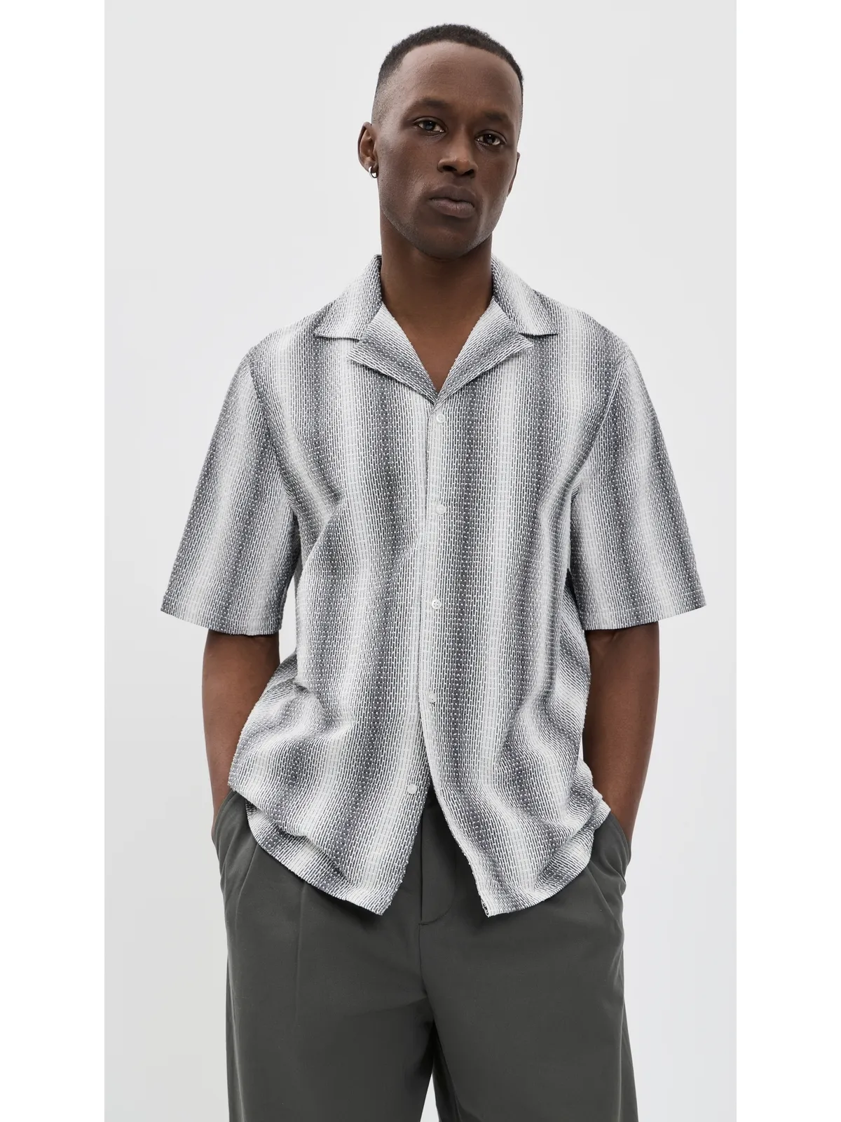 Officine Generale エレン ウーブンシャツ - 画像2