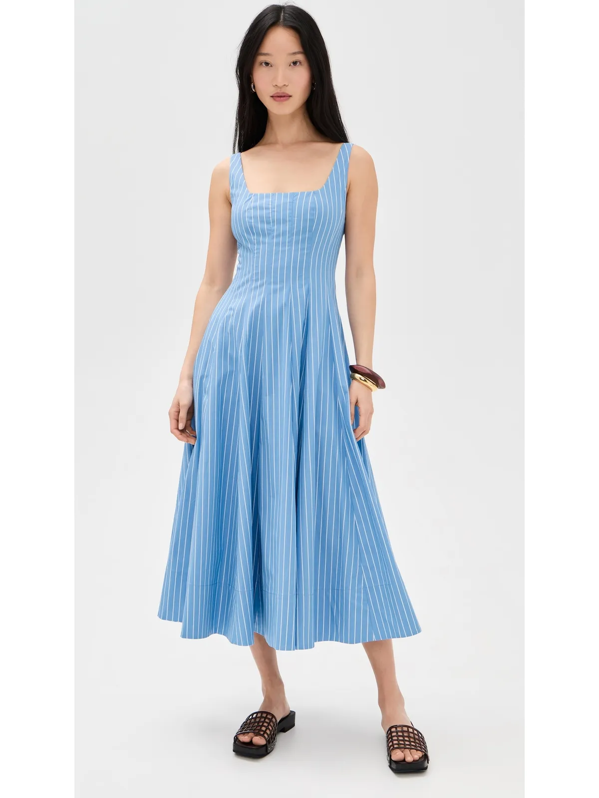 o.p.t Calloway Dress Blue Stripe - 画像5