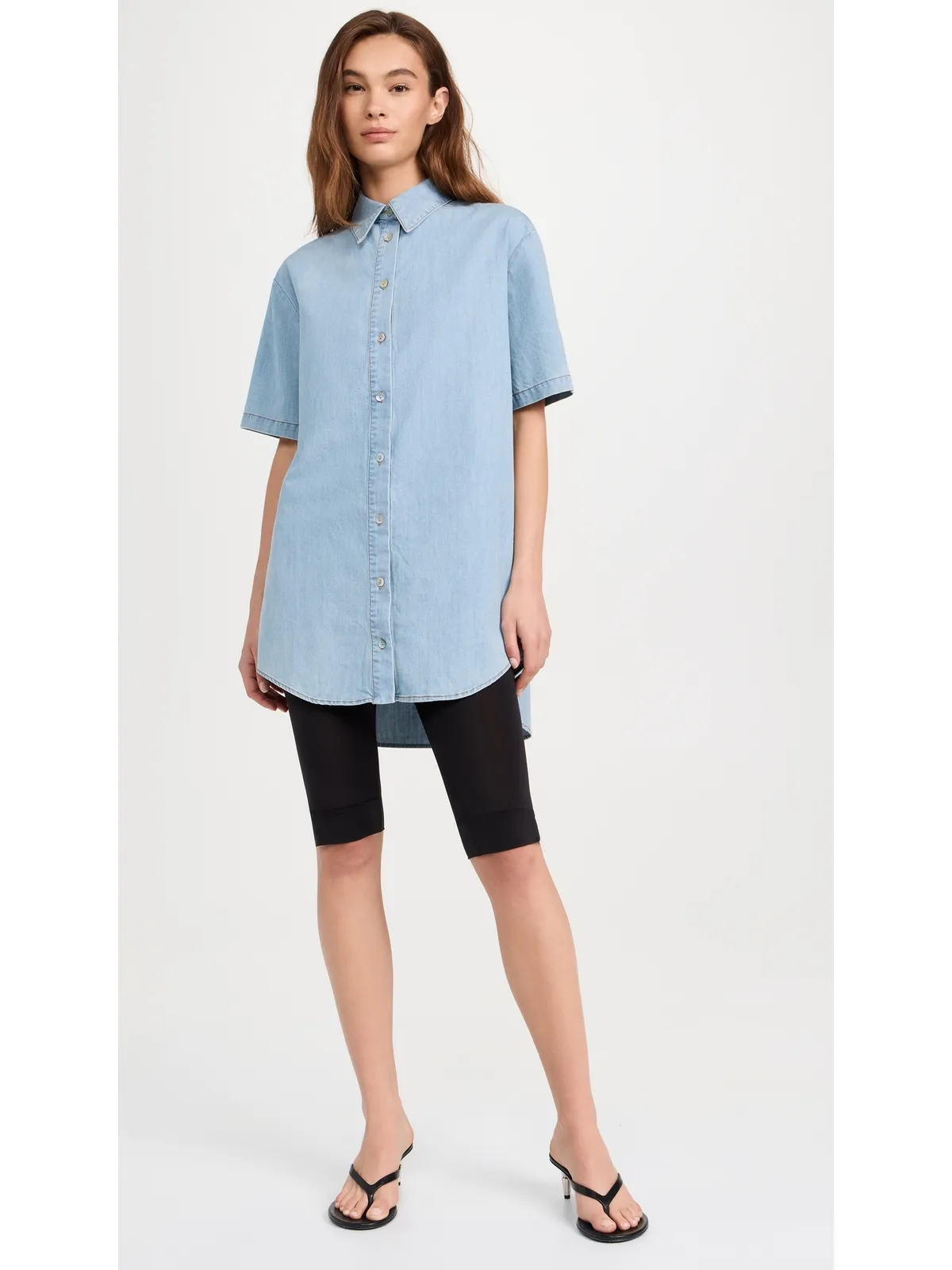 o.p.t Chance Dress Denim Midwash - 画像5