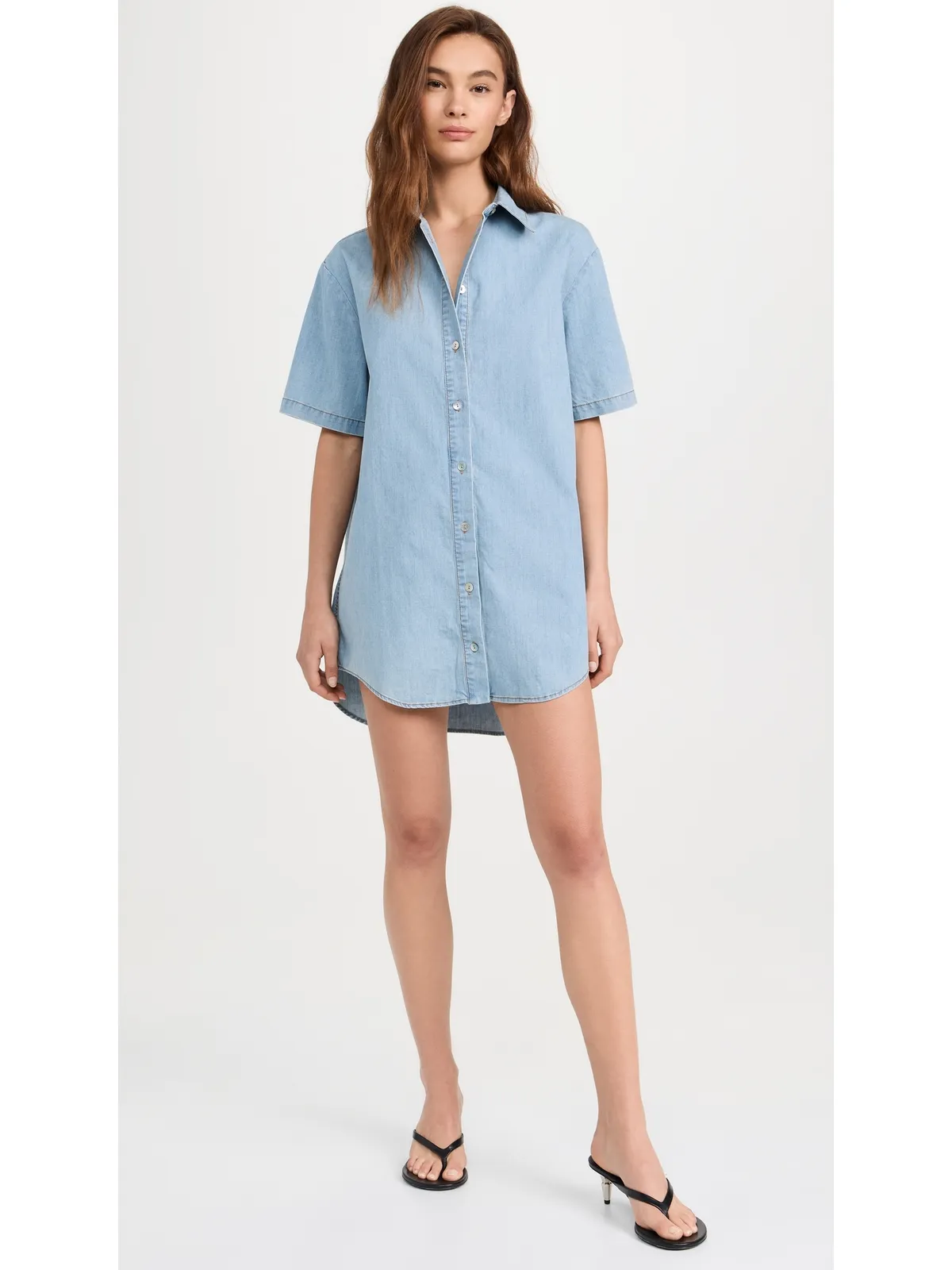 o.p.t Chance Dress Denim Midwash - 画像6