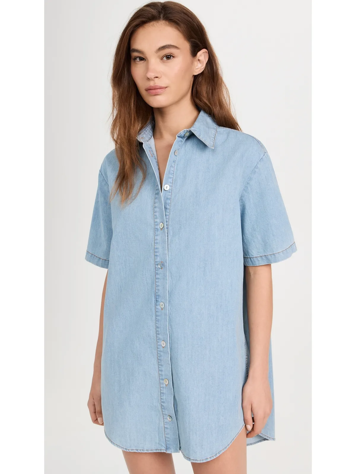 o.p.t Chance Dress Denim Midwash - 画像2