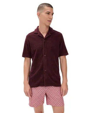 Orlebar Brown ハウエル テリーシャツ ダムソン - サムネイル1