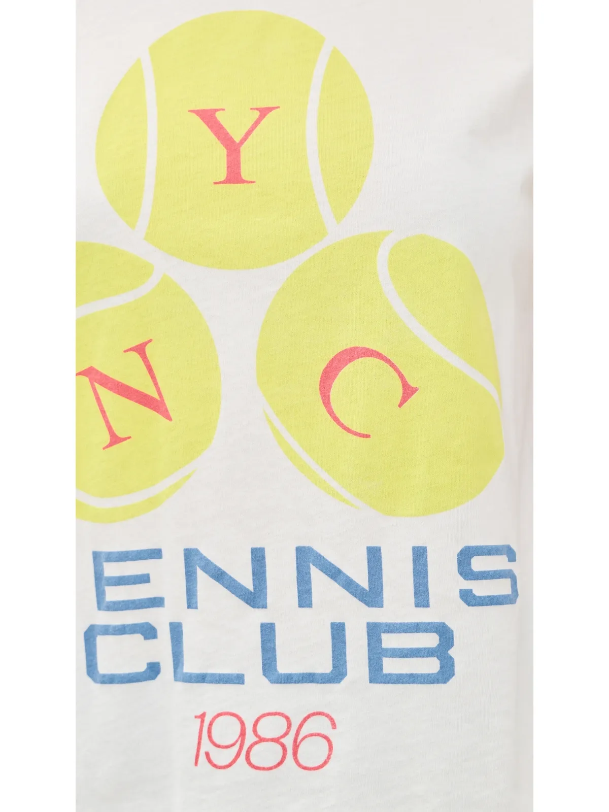 Original Retro Brand NYC テニスクラブ コットンTシャツ - 画像6