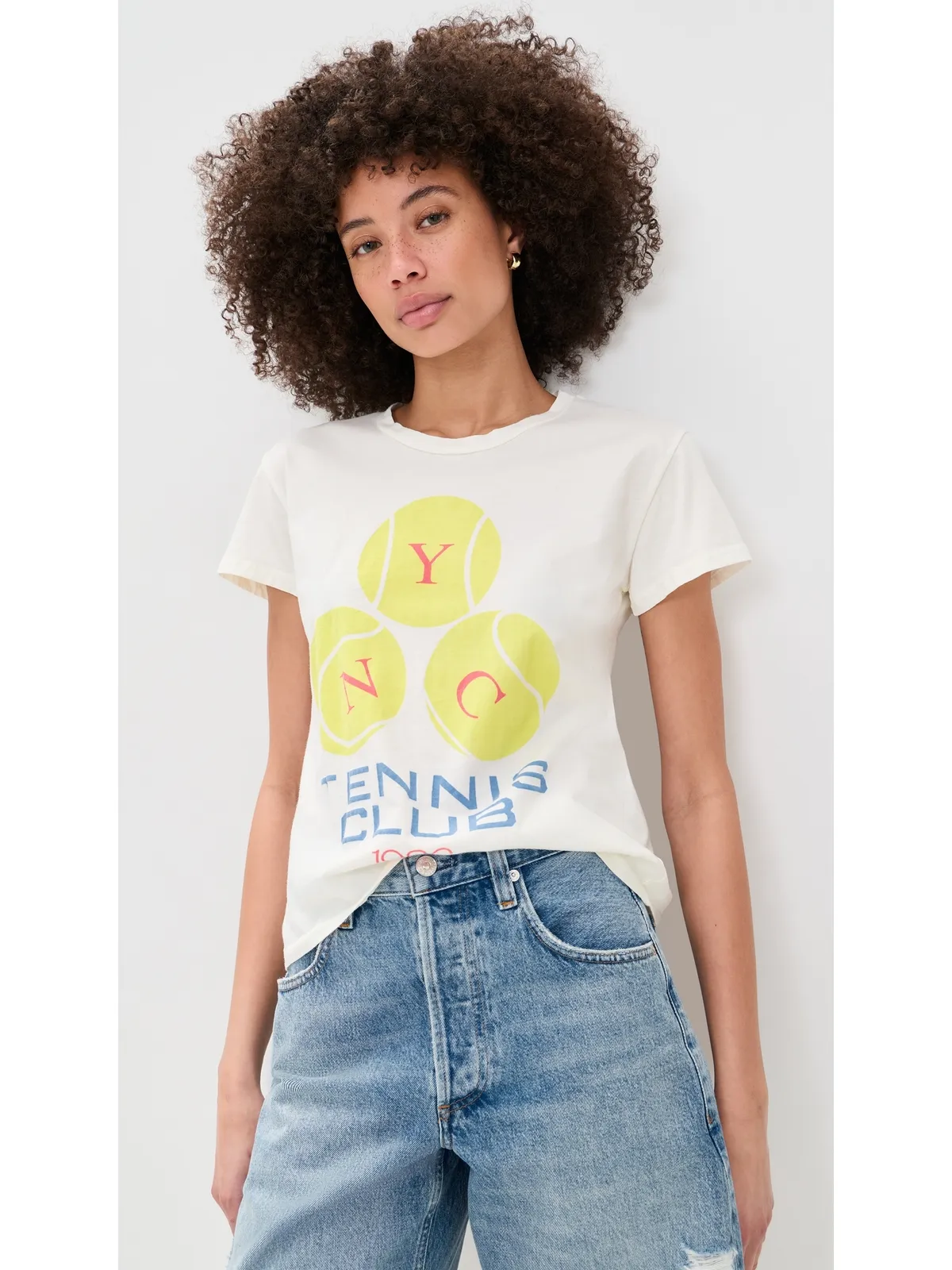Original Retro Brand NYC テニスクラブ コットンTシャツ - 画像2