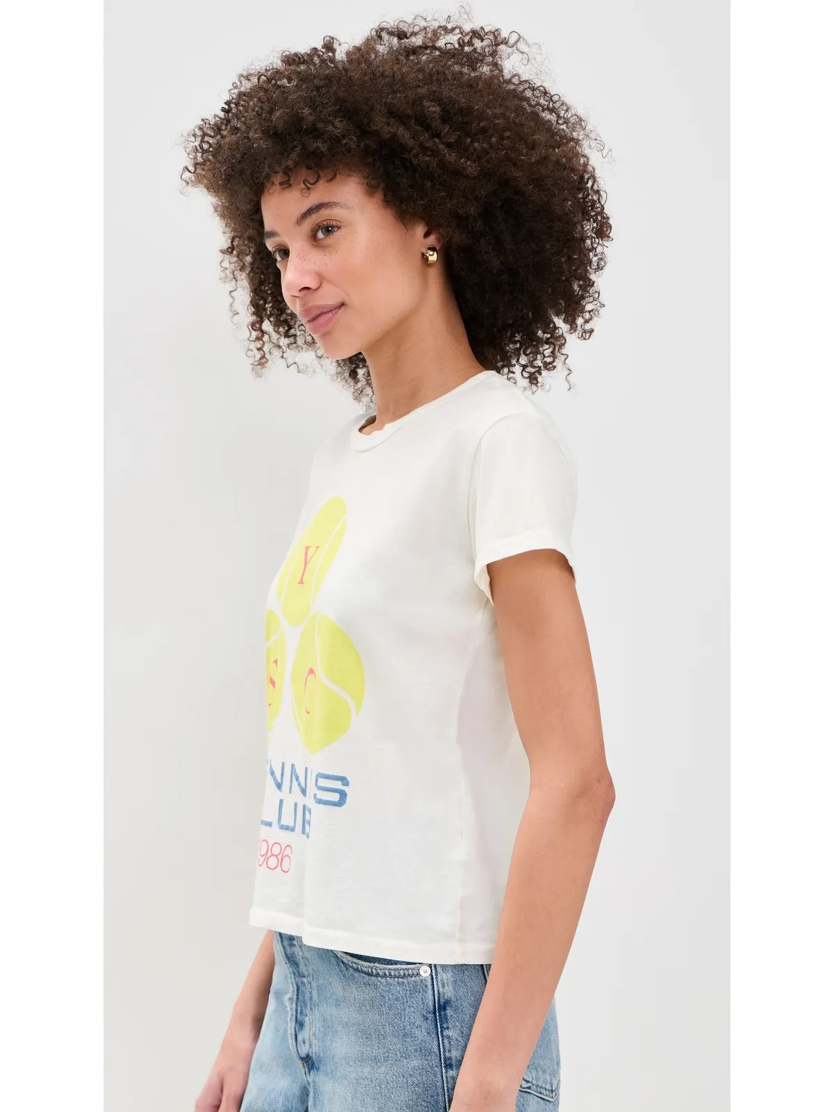 Original Retro Brand NYC テニスクラブ コットンTシャツ - 画像4