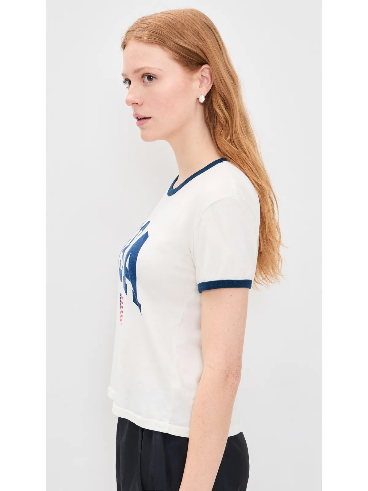 Original Retro Brand USAフラッグ コットンTシャツ - 画像5
