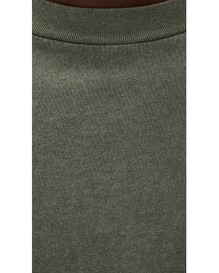 Our Legacy コットン ボックスTシャツ ウォーンオリーブ レガシー ジャージー - サムネイル6