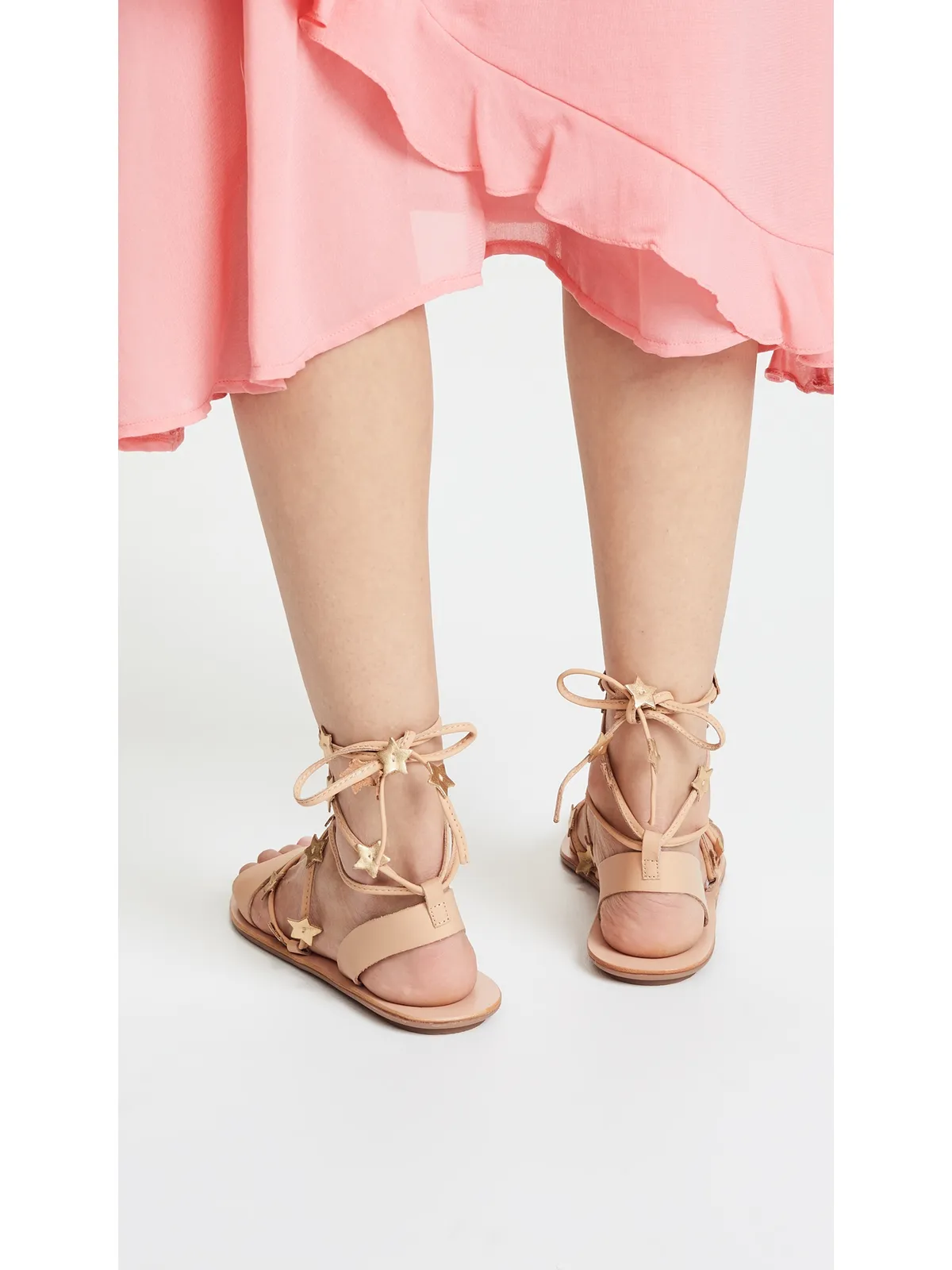 Loeffler Randall スターラ アンクルラップ サンダル - 画像5