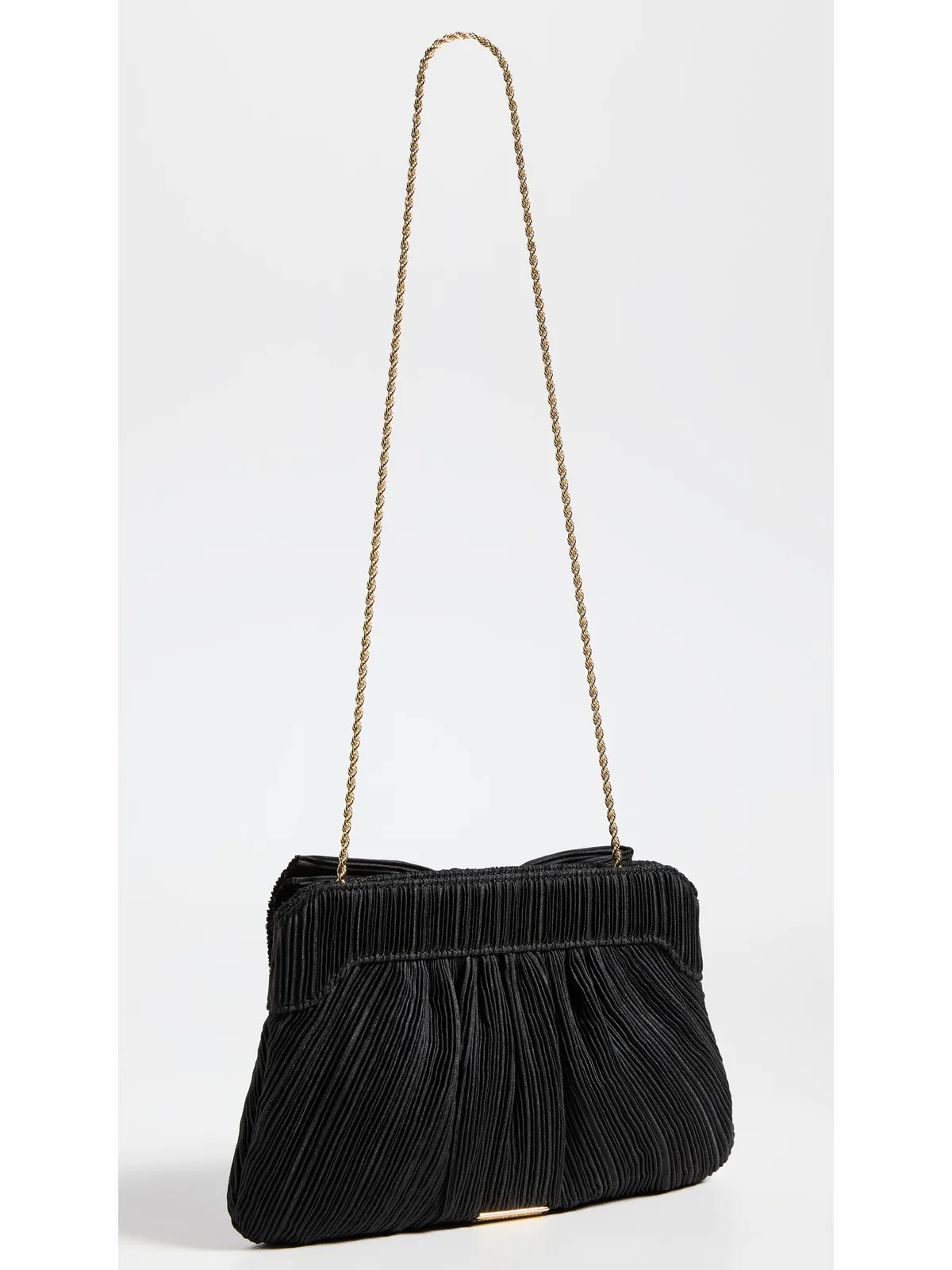 Loeffler Randall Rayne プリーツ フレーム クラッチ ボウ付き - 画像4