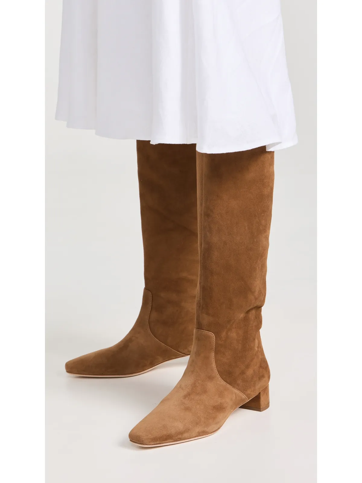 Loeffler Randall Indy ローヒール ロングブーツ カカオ - 画像3