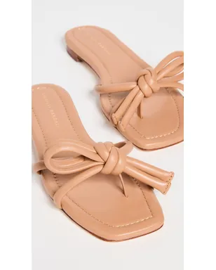 Loeffler Randall Hadley ボウ フラット サンダル - サムネイル6