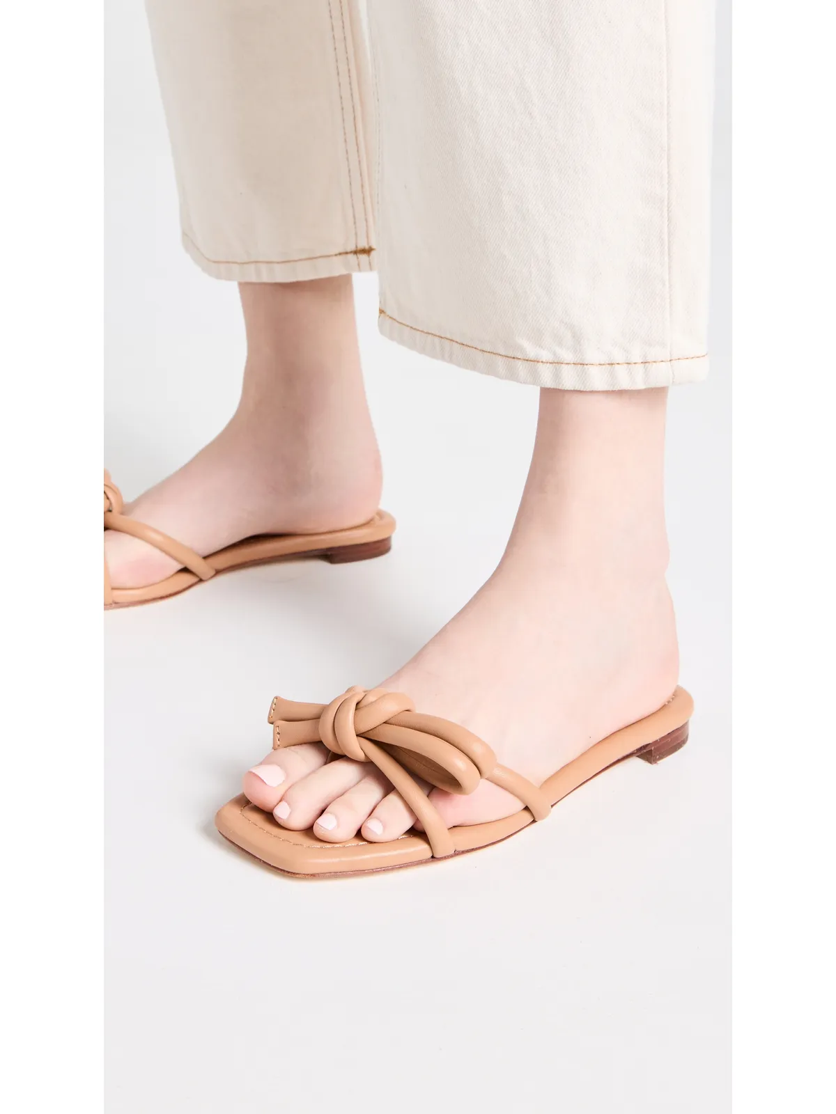 Loeffler Randall Hadley ボウ フラット サンダル - 画像3